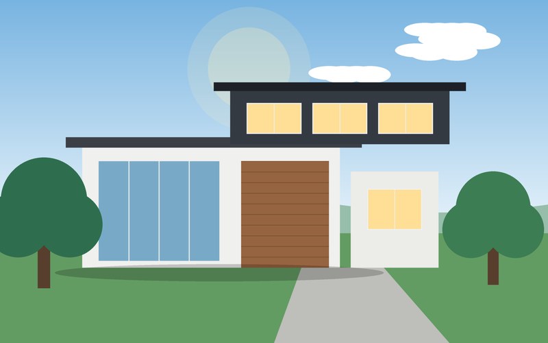 Modern Glass-Fronted Family Home