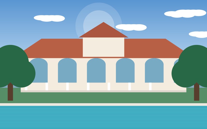 Mediterranean Villa with Pool